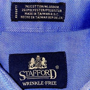 (M) Casual Stafford Button Down Shirt